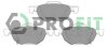 Колодки гальмівні дискові PROFIT 5000-1704 (фото 1)
