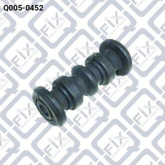 Сайлентблок сережки задньої ресори Transit 06- Q-FIX Q0050452