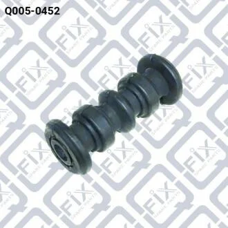 Сайлентблок сережки задньої ресори Transit 06- Q-FIX Q0050452