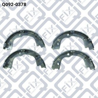 Колодки гальма стоянки Q-FIX Q0920378