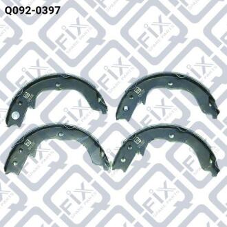 Колодки гальма стоянки Q-FIX Q0920397