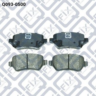 Колодки гальмівні задні дискові Q-FIX Q0930500