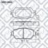 Колодки гальмівні передні дискові Q-FIX Q0930660 (фото 3)