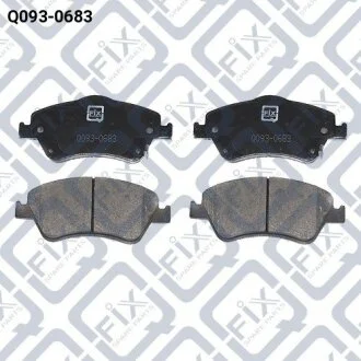 Колодки гальмівні передні дискові Q-FIX Q0930683