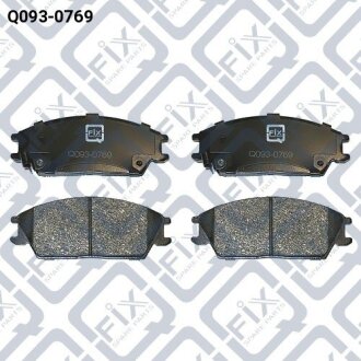 Колодки гальмівні передні дискові Q-FIX Q0930769