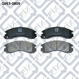 Колодки гальмівні передні Mitsubishi Pajero/Sigma 91–/Outlander 03–/Outlander XL 2012– Q-FIX Q0930809