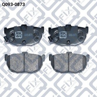 Колодки гальмівні задні дискові Q-FIX Q0930873