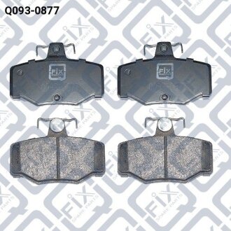 Колодки гальмівні задні дискові Q-FIX Q0930877