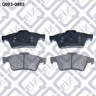 Колодки гальмівні задні дискові Q-FIX Q0930883