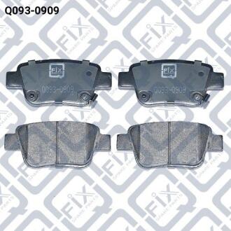 Колодки гальмівні задні дискові Q-FIX Q0930909