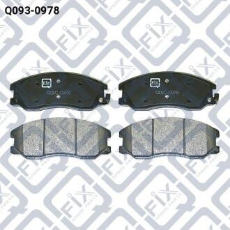Колодки гальмівні передні дискові Q-FIX Q0930978