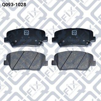 Колодки гальмівні передні дискові Q-FIX Q0931028