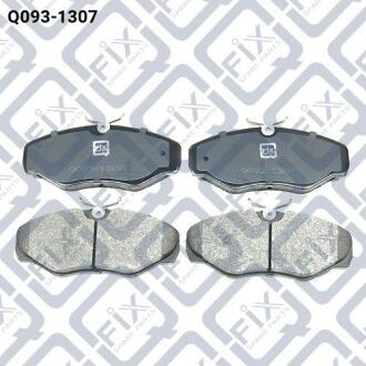 Колодки гальмівні передні дискові Q-FIX Q0931307