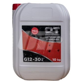 Антифриз QT MEG STANDARD -30 G12 червоний 10кг Qt oil QT5513010