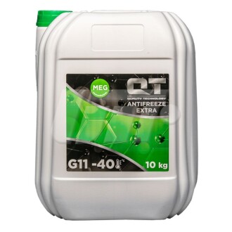 Антифриз QT MEG EXTRA -40 G11 зелений 10кг Qt oil QT5624010