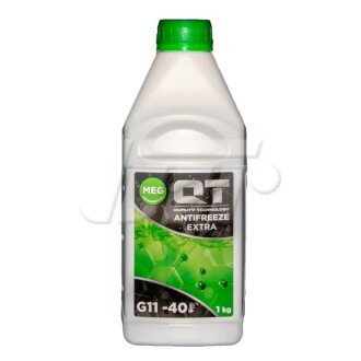 Антифриз QT MEG EXTRA -40 G11 зелений 1кг Qt oil QT562401