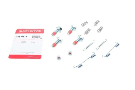 Комплект пружинок колодок стояночного гальма QUICK BRAKE 105-0878
