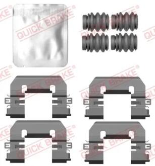 Комплект прижимних планок гальмівного супорту QUICK BRAKE 109-0212