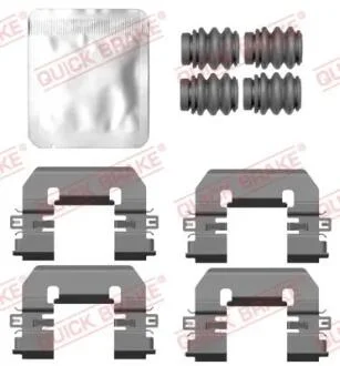 Комплект прижимних планок гальмівного супорту QUICK BRAKE 109-0212
