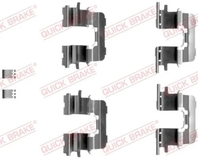 Комплект прижимних планок гальмівного супорту QUICK BRAKE 109-1290