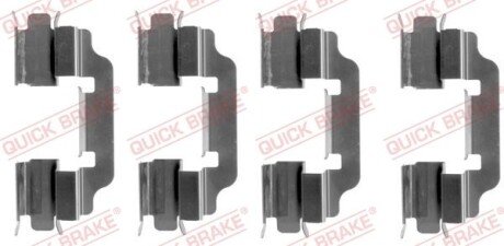 Р/к дискових гальм. колодок QUICK BRAKE 1091601