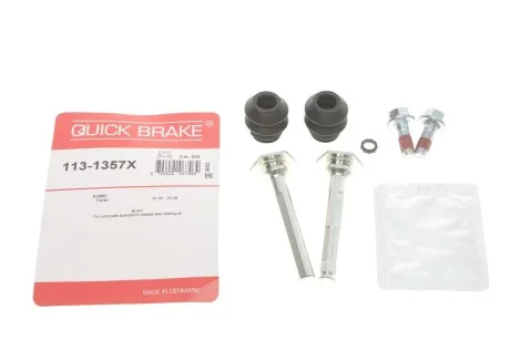 Монтажный комплект перед. колодок Ford Transit 00.03-* QUICK BRAKE 1131357X