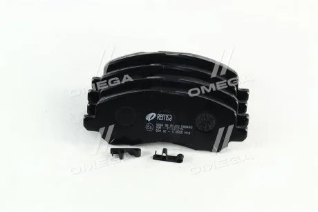 Колодка гальм. диск. MITSUBISHI GALANT VI (EA_), LANCER передн. (вир-во Remsa) REMSA 0804.02