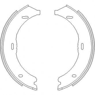 Гальмiвнi колодки (вир-во) REMSA 4745.00