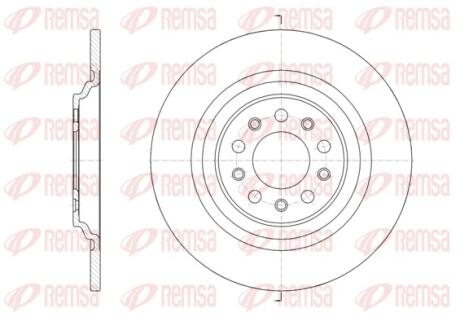 Диск гальмівний REMSA 61783.00
