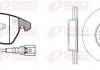 Комплект гальмівний передн. SEAT ALTEA. TOLEDO 03-,SKODA OCTAVIA 04-,VW GOLF. JETTA. REMSA 81030.00 (фото 3)