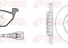 Комплект гальмівний передн. AUDI A3 96-;SEAT TOLEDO 98-;SKODA FABIA 99-,OCTAVIA REMSA 8633.10 (фото 1)