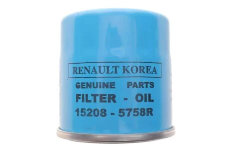 Фильтр масляный Renault RENAULT 15 20 857 58R