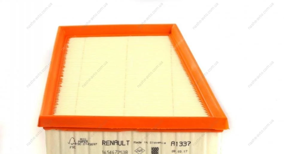 Фильтр воздушный Renault Megane III Scenic III 09- RENAULT 165467753R (фото 1)