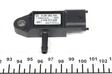 Датчик давления воздуха 15/ 19DCI CLIO/ TRA 22 36 572 66R RENAULT 223657266R