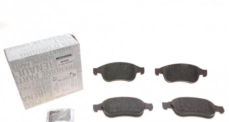 Колодка тормозная передняя (комплект) Duster, Fluence, Megane III, Caprur, Arkana RENAULT 410A12582R