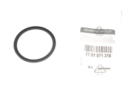Кільце ущільнювальне патрубка турбіни 2.0DCI RENAULT 7701071316
