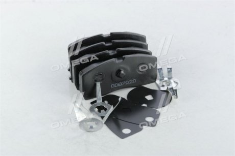 Колодка гальм. диск. STANDARD GEELY CK 04- передн. (под ABS) RIDER RD.21338STD