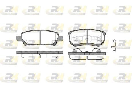 Колодки гальмівні ROADHOUSE 2105102