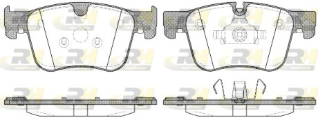 Гальмiвнi колодки, к-кт. ROADHOUSE 2156000