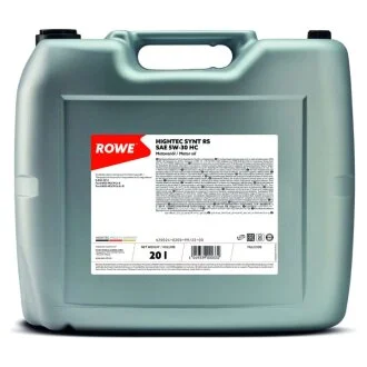 Олива моторна HIGHTEC SYNT RS SAE 5W-30 HC (20L) ROWE 20024-0200-99