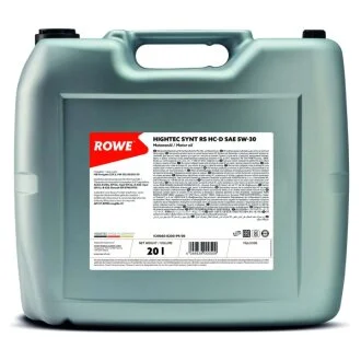 Олива моторна HIGHTEC SYNT RS HC-D SAE 5W-30 (20L) ROWE 20060-0200-99