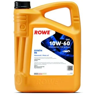 Олива моторна HIGHTEC SYNTH RS SAE 10W-60 (4L) ROWE 20070-0040-99