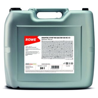 Олива моторна HIGHTEC SYNT RS SAE 5W-30 HC-C1 (20L) ROWE 20109-0200-99 (фото 1)