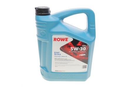 Олива моторна HIGHTEC SYNT RS DLS SAE 5W-30 (5 L) ROWE 20118-0050-99