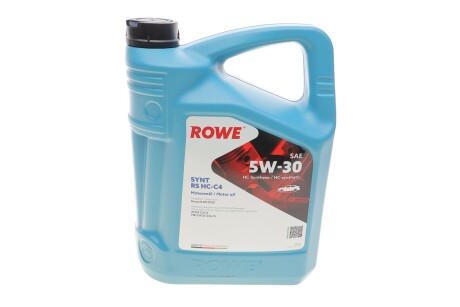 Олива моторна HIGHTEC SYNT RS SAE 5W-30 HC-C4 (5 L) ROWE 20121-0050-99