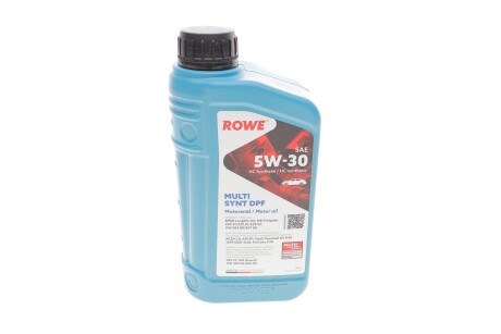 Олива моторна HIGHTEC MULTI SYNT DPF SAE 5W-30 (1 L) ROWE 20125-0010-99