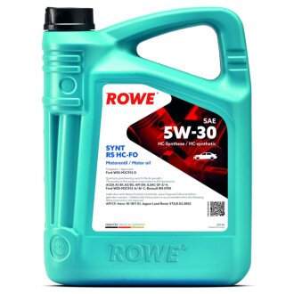 Олива моторна HIGHTEC SYNT RS SAE 5W-30 HC-FO (4L) ROWE 20146-0040-99