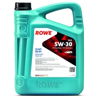 Олива моторна HIGHTEC SYNT RS D1 SAE 5W-30 (4L) ROWE 20212-0040-99
