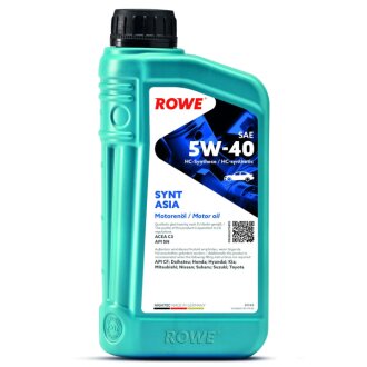 Олива моторна HIGHTEC SYNT ASIA SAE 5W-40 (1L) ROWE 20246-0010-99
