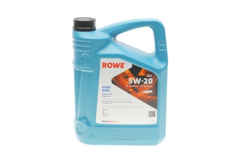 Моторна олива 5W20 HIGHTEC SYNT ASIA 5L ROWE 20359-0050-99